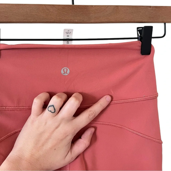 Lululemon In Movement 25” Tight Legging Rustic Coral - Picture 10 of 10